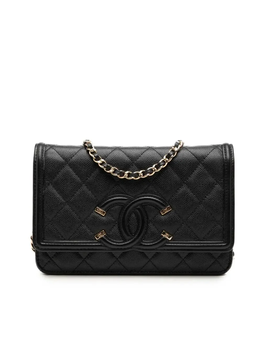 Chanel Caviar Cc Filigree Wallet On #290376C29B